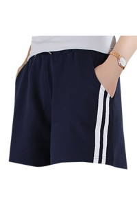 Sports Hot Pants Women's Shorts Summer Outer Wear Pure Cotton Wide Legs Loose Large Size Thin Casual High Waist Running Home Pajama Pants Sports Hot Pants Sports Wide Pants Breathable Sports Pants SKSP032 detail view-8